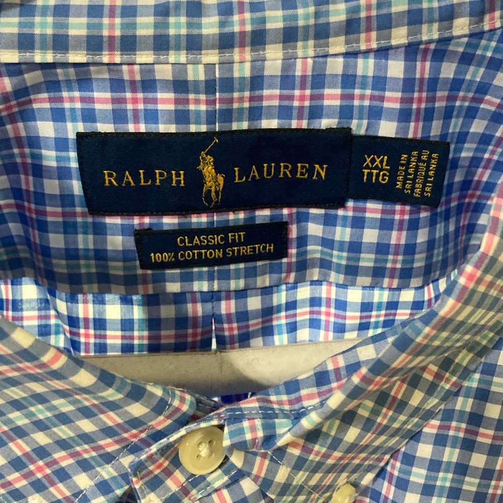 Ralph Lauren Men's Multicolor Plaid Shirt